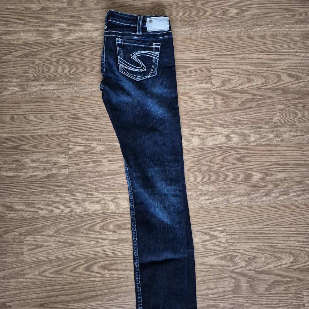 Brand New Ladies Silver Jeans, Full Length